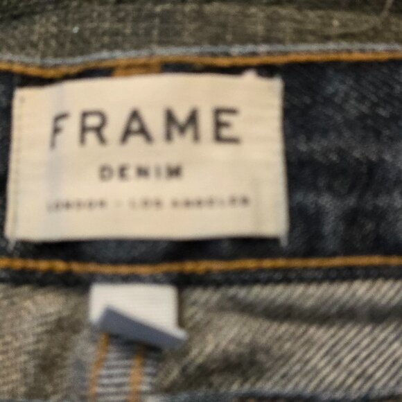 Frame  BLUE Jeans Denim French Made  Size 34 - Picture 1 of 5